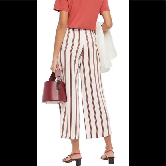 MAJE Pamala cropped wide leg trousers nwt size 0 - Picture 2 of 10